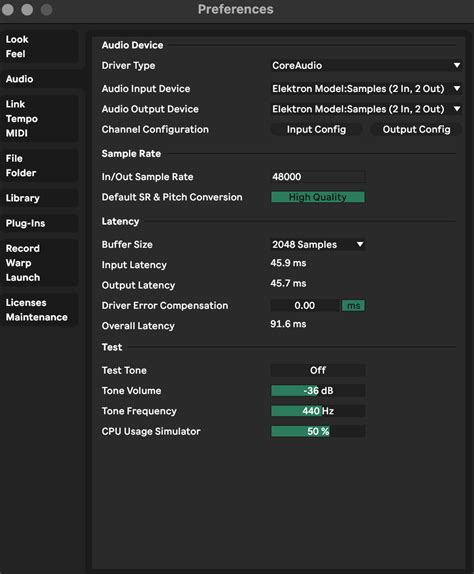 Model Samples - Recording usb audio with ableton - Model:Samples ...