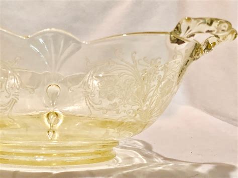 Yellow Depression Glass at John Heidt blog