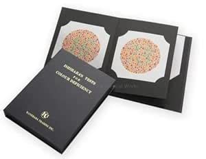 PSM® Ishihara Test Chart Books For Color Deficiency 38 Plates With ...