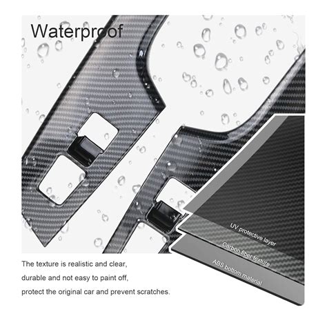 Buy YEE PIN Door Panels Trim Window Switch Cover for Kia EV6 2022 Door ...