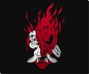 SKY DOT cyberpunk cyberpunk 2077 samurai logo video game art Mousepad ...