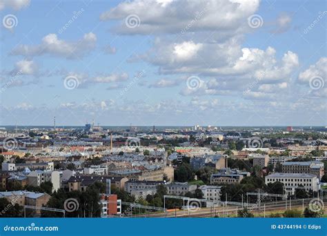 Capital City of Latvia Riga. Stock Photo - Image of view, latvija: 43744194
