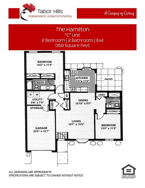 The Homes | Tabor Hills Healthcare | Naperville, IL