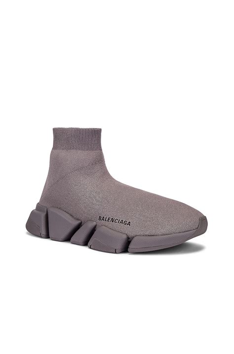 Balenciaga Speed 2.0 Sneakers in Dark Grey | FWRD