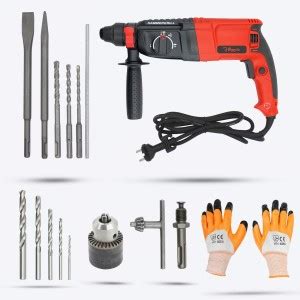 Hillgrove HGCM122M2 1200W-26mm Hammer Drill Machine with Drill Chunk ...
