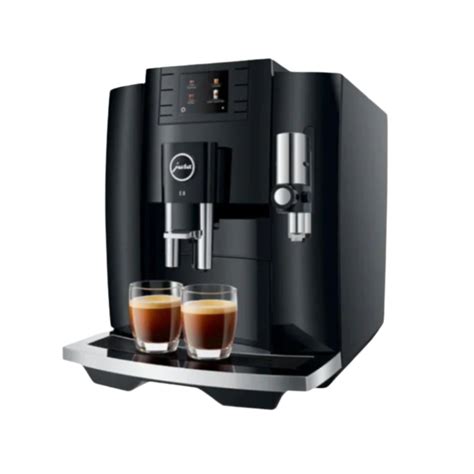 Jura E8 Piano Black Fully Automatic Coffee Machine – Caffena Coffee