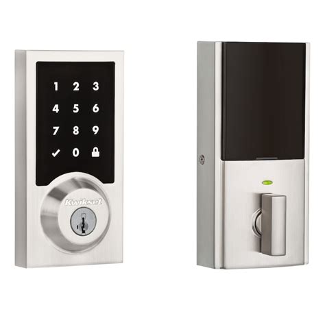 Kwikset 916 SmartCode Satin Nickel Smart Lock Electronic Deadbolt ...
