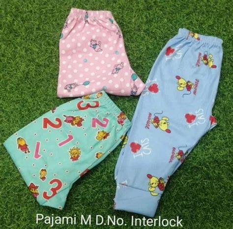 Kids Pajama - Medium Interlock Printed Pajami Manufacturer from Indore