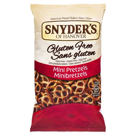 Buy Snyder's Of Hanover Gluten-Free Pretzels Mini 220 g | Sobeys Inc.