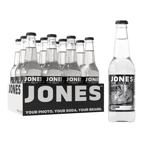 Amazon.com : Jones Soda Co. Cream Flavor | 12-Pack | The Original Craft ...
