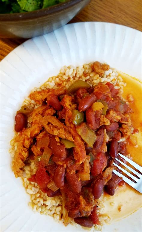 Slow Cooker Cajun Kidney Beans and Rice | Vegetarian slow cooker ...
