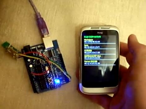 Receiving String Data From Bluetooth in Android Studio 的图像结果