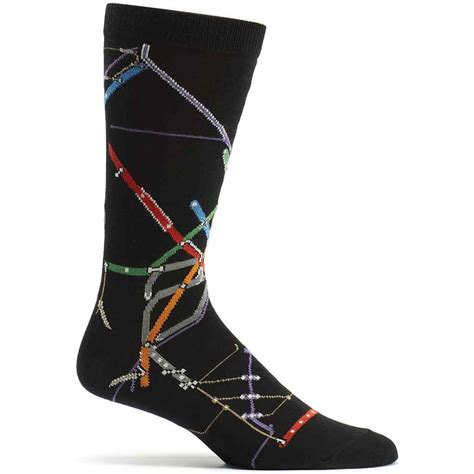 Ozone Men's Subway Socks, Stylish and Comfortable City-Inspired Design ...