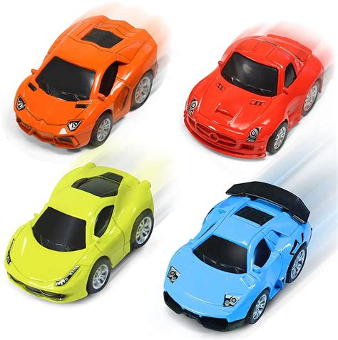 Buy Kidzlane Diecast Metal Pullback Cars | Friction-Powered Toy Cars ...