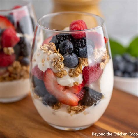 Vanilla Greek Yogurt With Granola