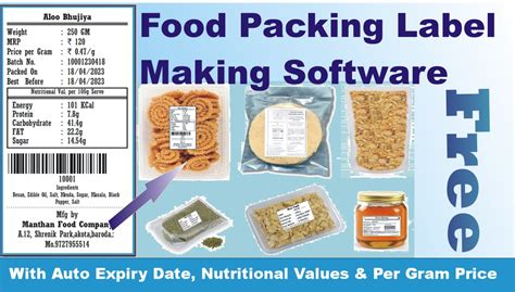 Image result for Food Label Software