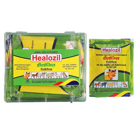 Rajshree Supplements Healozil Â– Herbal Nutritional Support For Wound ...