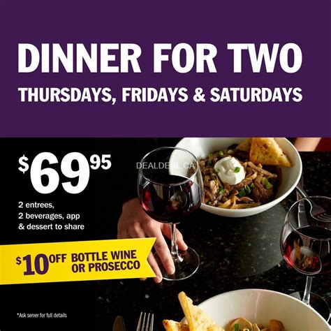 Dinner for Two $69.95 – Symposium Cafe Thornhill