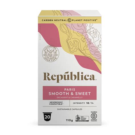 Republica - Paris Coffee, 20 Pods for Smooth Caramel Lattes – Something ...