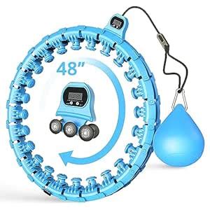 Buy Infinity Hoop Smart Weighted Hula Hoop- Workout Hoop, Infinity hoop ...