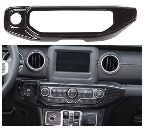 Buy NO7RUBAN Carbon Fiber Style Full Set Interior Decoration Cover Trim ...