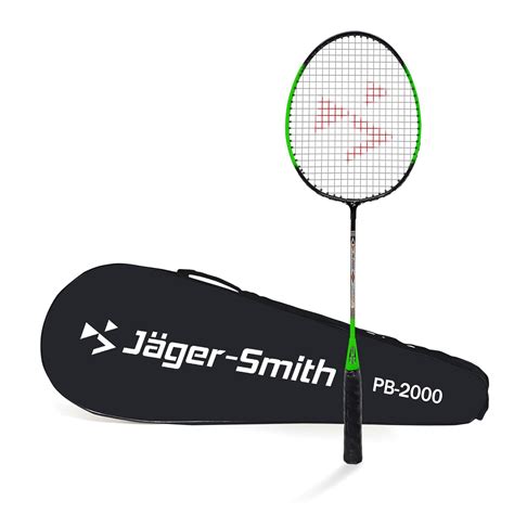 Buy Jager-Smith PB 2000 Aluminium Badminton Racquet with Tempered Steel ...
