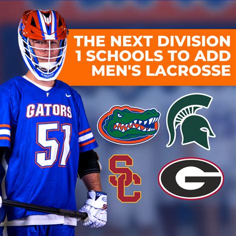 The Next Division 1 Schools to Add Men's Lacrosse - Lacrosse All Stars