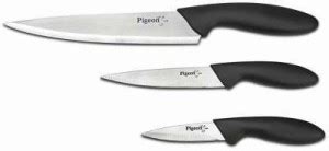 Pigeon 3 Pc Steel Knife Set Price in India - Buy Pigeon 3 Pc Steel ...