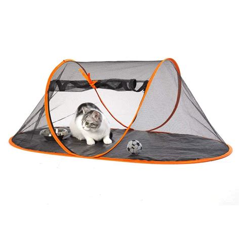 Prakal Pet Camping Tent Playpens Cage for Dogs Cats - Birds Parrots ...