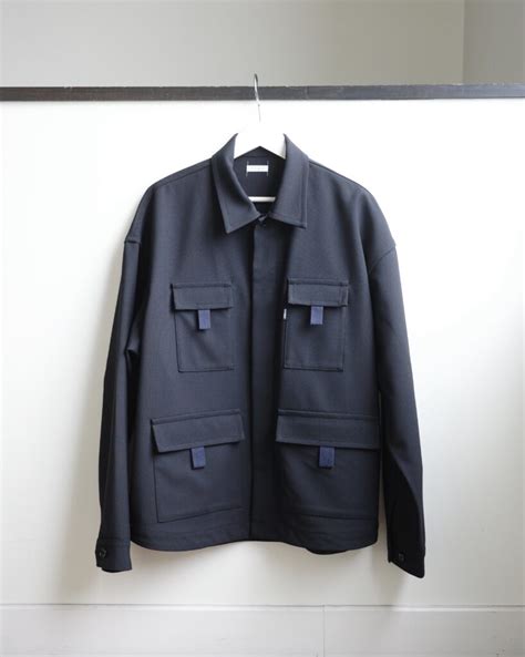【Name.】VINTAGE WOOL BDU SHIRT JACKET・VINTAGE WOOL ONE TUCK WIDE ...