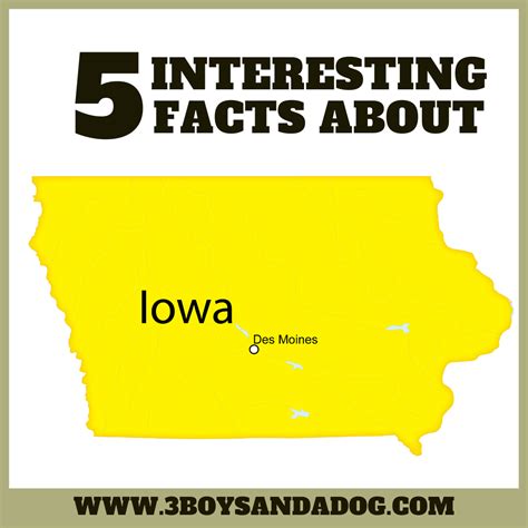 Iowa History Facts at Georgia Farber blog