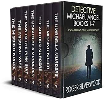DETECTIVE MICHAEL ANGEL BOOKS 1–7 seven gripping crime mysteries box ...