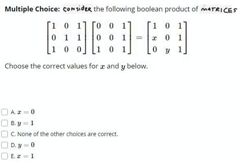 Image result for Boolean Product Matrix Formula