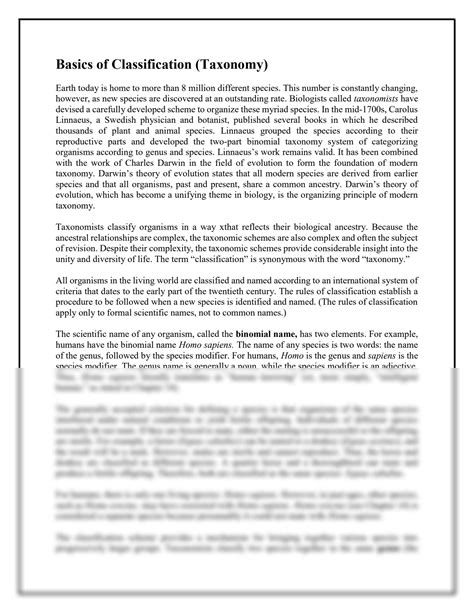 Image result for Taxonomy Basics