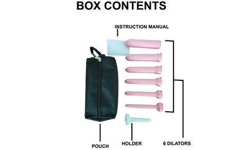 B-Arm Vaginal Trainer Set in 6 Diameter Sizes : Amazon.in: Health ...