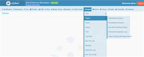 Transport Management | Software for school management