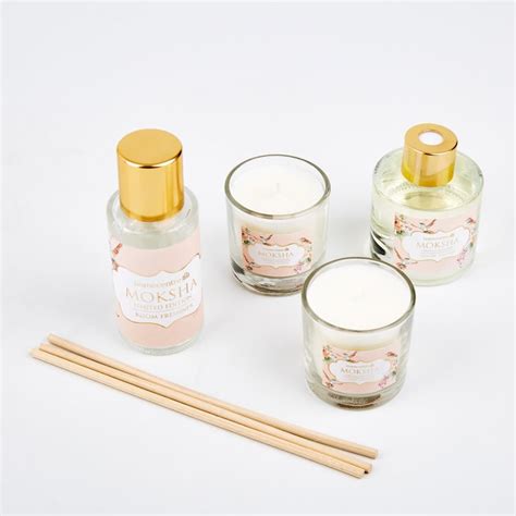 Buy Moksha 5Pcs Berry Blush Fragrance Gift Set from Home Centre at just ...