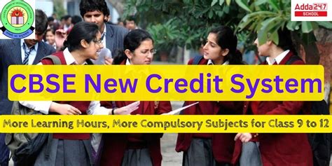 CBSE Credit System: More Subjects for Class 9 to 12, Check Changes ...