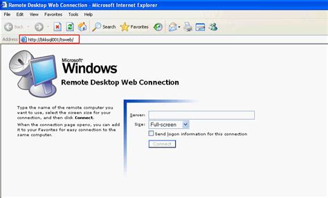 Remote Desktop Web Connection 的图像结果
