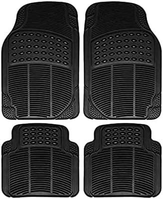 Adroitz Rubber Floor Car Mats for Tata Punch, Hyundai Creta, Maruti ...