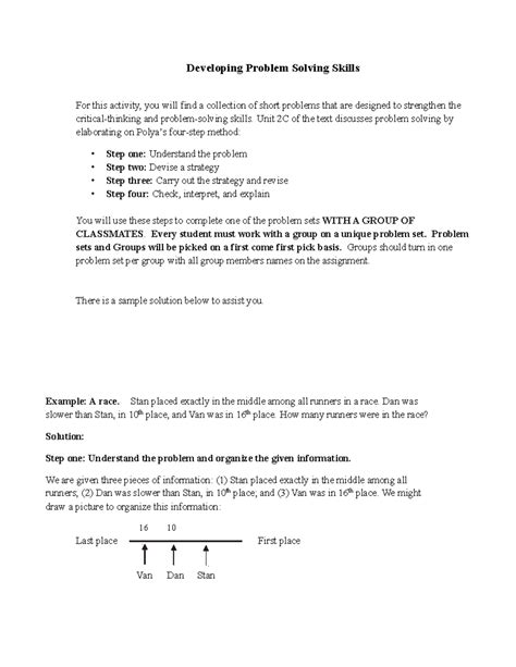 Image result for Developing Problem Solving Skills