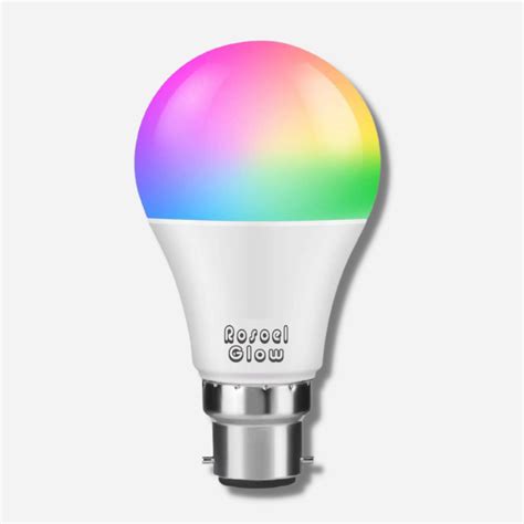 Smart WiFi RGB LED Bulb 9W – Rosoel Smart Homes