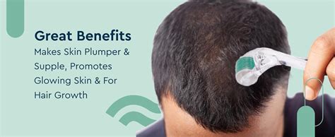 GUBB Derma Roller 0.5mm for Face - Microneedling Tool for Acne Scars ...