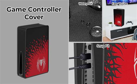 PSS Dust Cover for PS5 Slim, Dust Guard Oxford Cloth Dustproof Anti ...