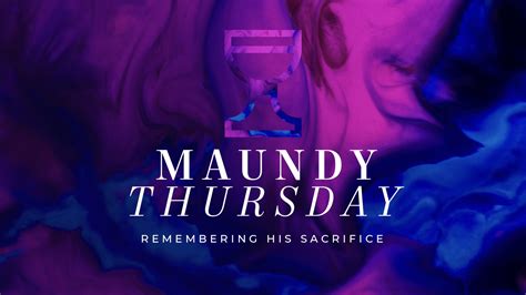 Maundy Thursday 2025 (16×9) | Clayton Community Church