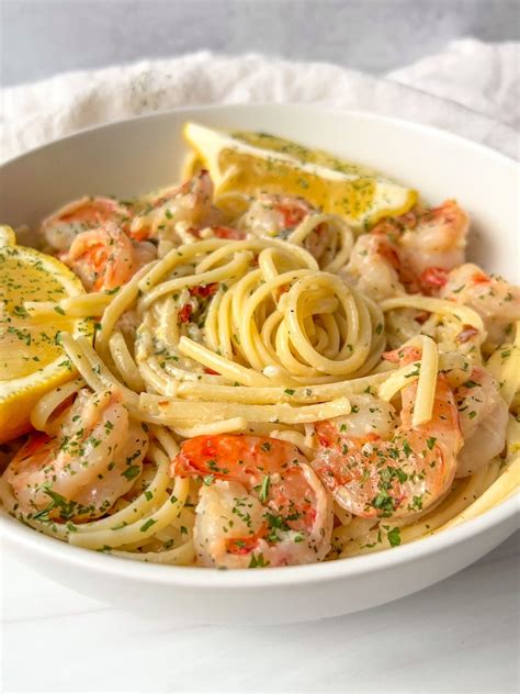 Lemon shrimp pasta – Artofit