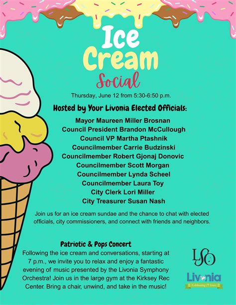 10th Annual Ice Cream and Information - An Evening of Free Treats and ...