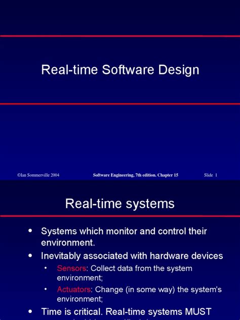 Real-Time Software 的图像结果