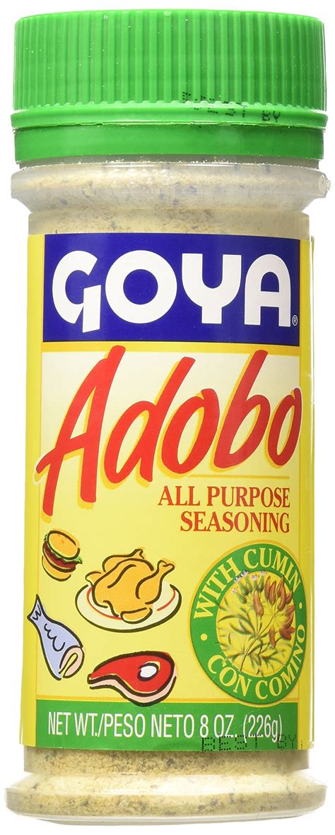 Amazon.com : Goya Adobo with Lemon, 8 oz : Adobo Seasoning : Grocery ...