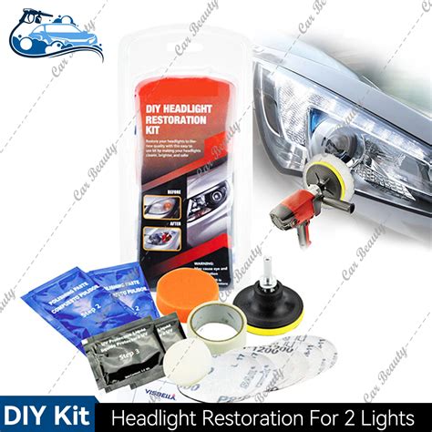 Car-Headlight-Cleaner-And-Restorer-Kit-for-Plastic-Lens-Restoration-DIY-Polishing-Paste-Sanding ...